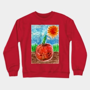 Sunny Apple Crewneck Sweatshirt